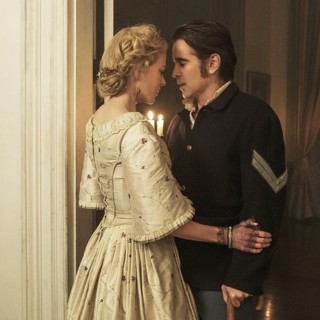 Nicole Kidman stars as Martha Farnsworth and Colin Farrell stars as John McBurney in Focus Features' The Beguiled (2017)