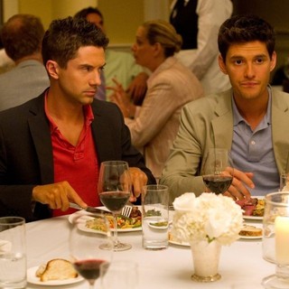 Topher Grace stars as Jared Griffin and Ben Barnes stars as Alejandro in Lionsgate Films' The Big Wedding (2013)