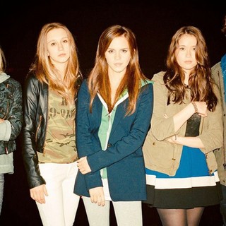 Claire Julien, Taissa Farmiga, Emma Watson, Katie Chang dan Israel Broussard in A24's The Bling Ring (2013)