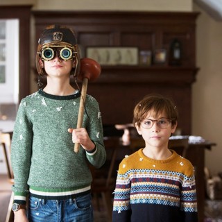 Jaeden Lieberher stars as Henry Carpenter and Jacob Tremblay stars as Peter Carpenter in Focus Features' The Book of Henry (2017)