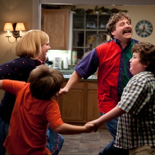 Sarah Baker, Kya Haywood, Zach Galifianakis and Grant Goodman in Warner Bros. Pictures' The Campaign (2012)