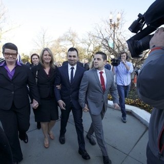 A scene from HBO Documentary Films' The Case Against 8 (2014)