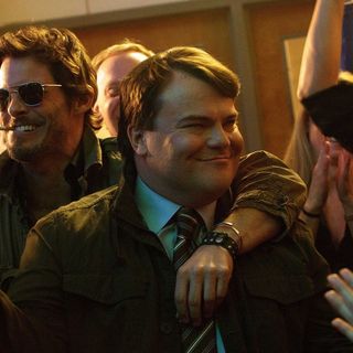 James Marsden stars as Oliver Lawless and Jack Black stars as Dan Landsman in IFC Films' The D-Train (2015). Photo credit by Hilary Bronwyn Gayle.