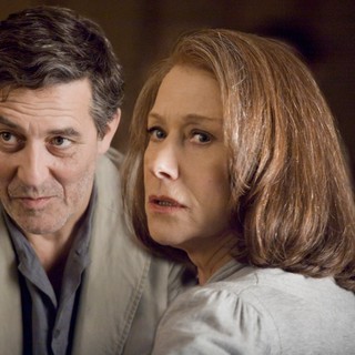 Ciaran Hinds stars as David Peretz and Helen Mirren stars as Rachel Singer in Focus Feature's The Debt (2011)