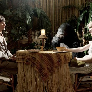 Jesse Eisenberg stars as Simon/James and Mia Wasikowska stars as Hannah in Magnolia Pictures' The Double (2014)