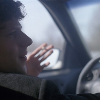 Jesse Eisenberg stars as David Lipsky in A24's The End of the Tour (2015)