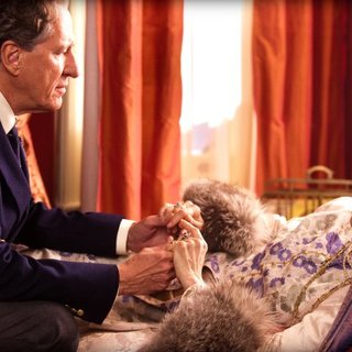 Geoffrey Rush stars as Basil Hunter and 	Charlotte Rampling stars as Elizabeth Hunter in Sycamore Entertainment's The Eye of the Storm (2012)