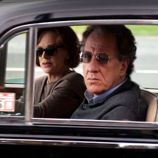 Judy Davis stars as Dorothy de Lascabanes and Geoffrey Rush stars as Basil Hunter in Sycamore Entertainment's The Eye of the Storm (2012)
