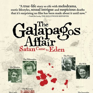 Poster of Zeitgeist Films' The Galapagos Affair: Satan Came to Eden (2014)
