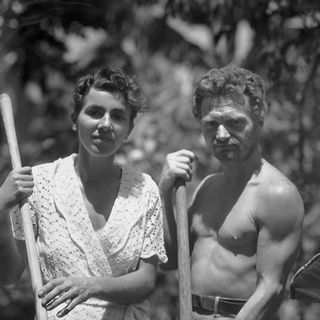 Dore Strauch and Friedrich Ritter in Zeitgeist Films' The Galapagos Affair: Satan Came to Eden (2014)