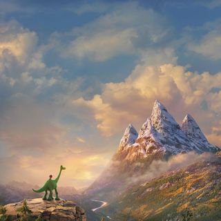 Spot and Arlo from Walt Disney Pictures' The Good Dinosaur (2015)