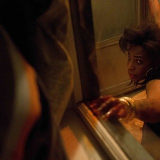 Macy Gray stars as Margette in Lifetime's The Grim Sleeper (2014). Photo credit by Carole Seagal.