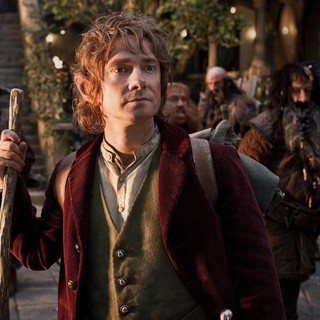 Martin Freeman stars as Bilbo Baggins in Warner Bros. Pictures' The Hobbit: An Unexpected Journey (2012)