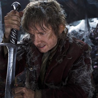 Martin Freeman stars as Bilbo Baggins in Warner Bros. Pictures' The Hobbit: An Unexpected Journey (2012)