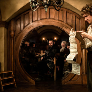 Martin Freeman stars as Bilbo Baggins in Warner Bros. Pictures' The Hobbit: An Unexpected Journey (2012)