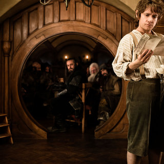 Martin Freeman stars as Bilbo Baggins in Warner Bros. Pictures' The Hobbit: An Unexpected Journey (2012)