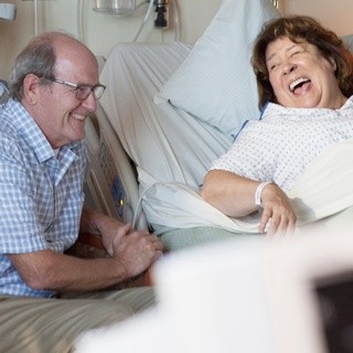 Richard Jenkins stars as Don Hollar and Margo Martindale stars as Margo Martindale in Sony Pictures Classics' The Hollars (2016)