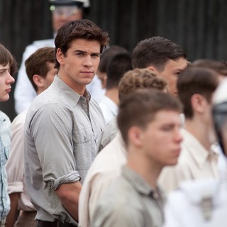 Liam Hemsworth stars as Gale Hawthorne in Lionsgate Films' The Hunger Games (2012)