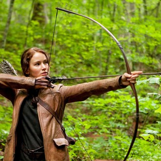 Jennifer Lawrence stars as Katniss Everdeen in Lionsgate Films' The Hunger Games (2012)