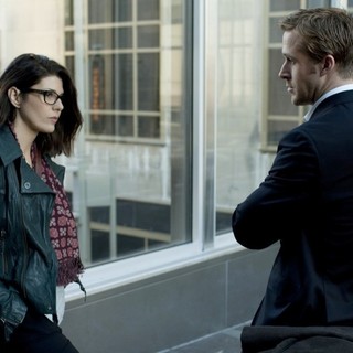 Marisa Tomei stars as Ida Horowicz and Ryan Gosling stars as Stephen Myers in Columbia Pictures' The Ides of March (2011)