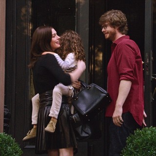 Anne Hathaway (stars as Jules Ostin) and Zack Pearlman in Warner Bros. Pictures' The Intern (2015)