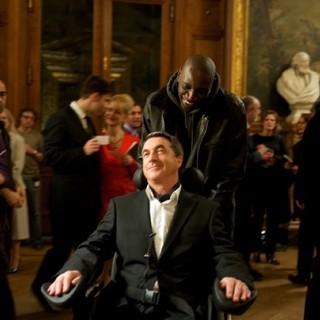 Francois Cluzet stars as Philippe and Omar Sy stars as Driss in The Weinstein Company's The Intouchables (2012)