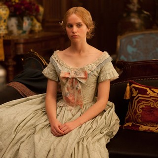 Felicity Jones stars as Nelly Ternan in Sony Pictures Classics' The Invisible Woman (2013). Photo credit by David Appleby.