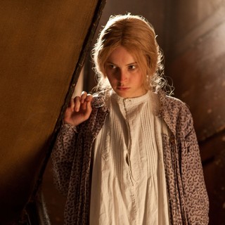 Felicity Jones stars as Nelly Ternan in Sony Pictures Classics' The Invisible Woman (2013). Photo credit by David Appleby.