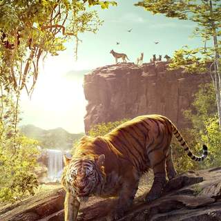 Poster of Walt Disney Pictures' The Jungle Book (2016)