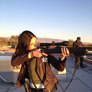 Jaimie Alexander stars as Sarah Torrance in Lionsgate Films' The Last Stand (2013)