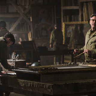 George Clooney stars as Frank Stokes in Columbia Pictures' The Monuments Men (2014)
