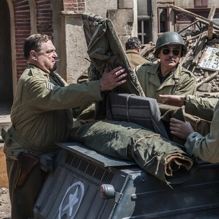 John Goodman stars as Walter Garfield and George Clooney stars as Frank Stokes in Columbia Pictures' The Monuments Men (2014)