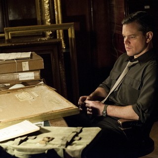 Matt Damon stars as James Granger in Columbia Pictures' The Monuments Men (2014)