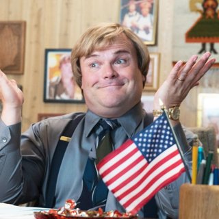 Jack Black stars as Jan Lewan in Netflix's The Polka King (2018)