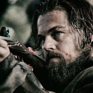 Leonardo DiCaprio stars as Hugh Glass in 20th Century Fox's The Revenant (2015)