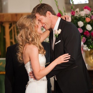 Sara Canning stars as Colette and Ryan McPartlin stars as Danny in Magnolia Pictures' The Right Kind of Wrong (2014)