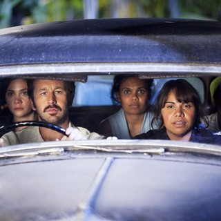 Shari Sebbens, Chris O'Dowd, Miranda Tapsell, Deborah Mailman and Jessica Mauboy in The Weinstein Company's The Sapphires (2013)