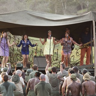 Shari Sebbens, Miranda Tapsell, Jessica Mauboy and Deborah Mailman in The Weinstein Company's The Sapphires (2013)