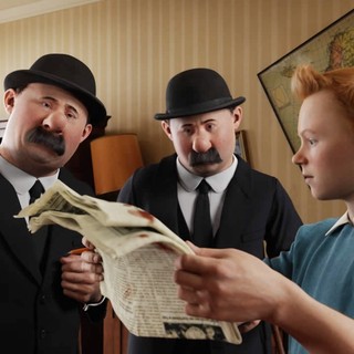 A scene from Paramount Pictures' The Adventures of Tintin: The Secret of the Unicorn (2011)