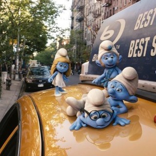 A scene from Columbia Pictures' The Smurfs (2011)