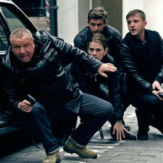 Ray Winstone, Allen Leech, Kara Tointon and Plan B in eOne Films' The Sweeney (2013)