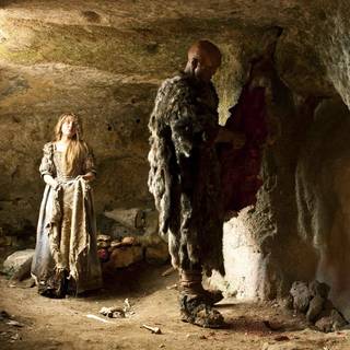 Bebe Cave stars as Violet and Guillaume Delaunay stars as Ogre in IFC Films' The Tale of Tales (2016)