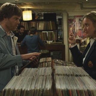 Michael C. Hall stars as Morris Bliss and Brie Larson stars as Stephanie Jouseski in Variance Films' The Trouble with Bliss (2012)