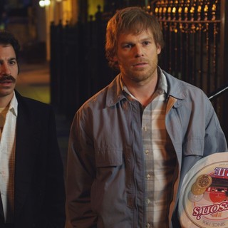 Chris Messina stars as NJ Michael C. Hall stars as Morris Bliss in Variance Films' The Trouble with Bliss (2012)