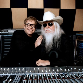 Elton John and Leon Russell in HBO Films' The Union (2012)