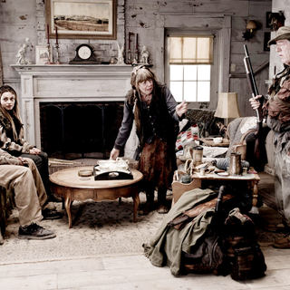 Denzel Washington, Mila Kunis, Frances de la Tour and Michael Gambon in Warner Bros. Pictures' The Book of Eli (2010)