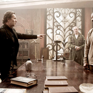 Gary Oldman stars as Carnegie and Denzel Washington stars as Eli in Warner Bros. Pictures' The Book of Eli (2010)