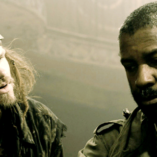 Chris Browning stars as Hijack Leader and Denzel Washington stars as Eli in Warner Bros. Pictures' The Book of Eli (2010)