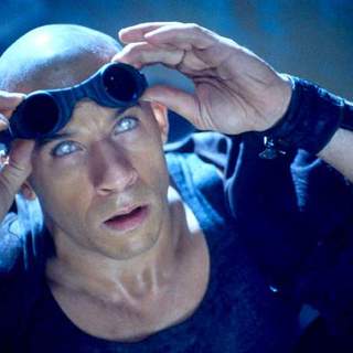 Vin Diesel as Riddick in Universal Pictures' The Chronicles of Riddick (2004)