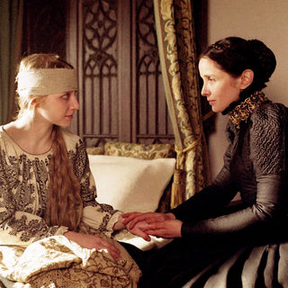Anamaria Marinca stars as Anna Darvulia and Julie Delpy stars as Erzebet Bathory in Social Capital's The Countess (2009)